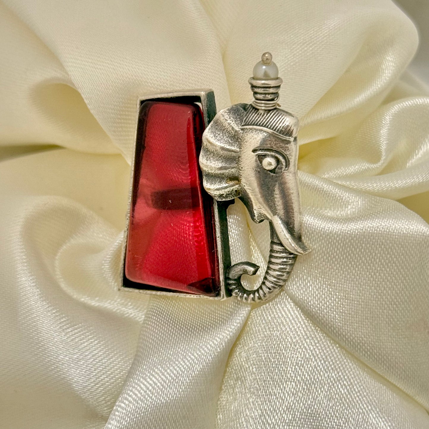 Rakhi Combo - Bold Silver - Pink