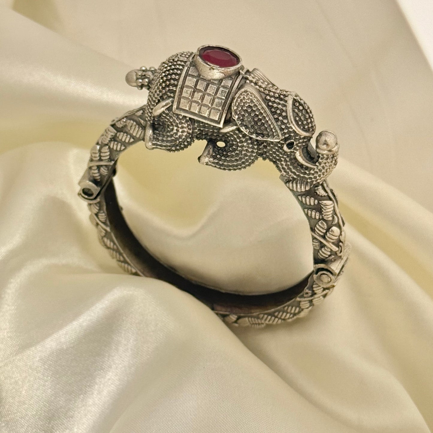 Rakhi Combo - Bold Silver - Pink