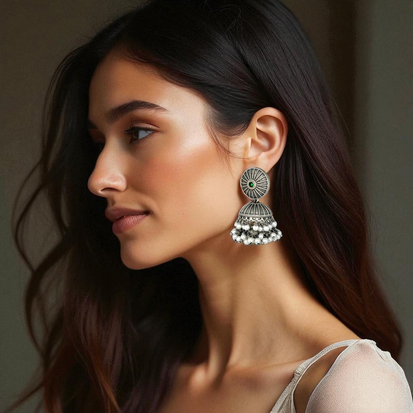 Vyantra Jhumka Earring