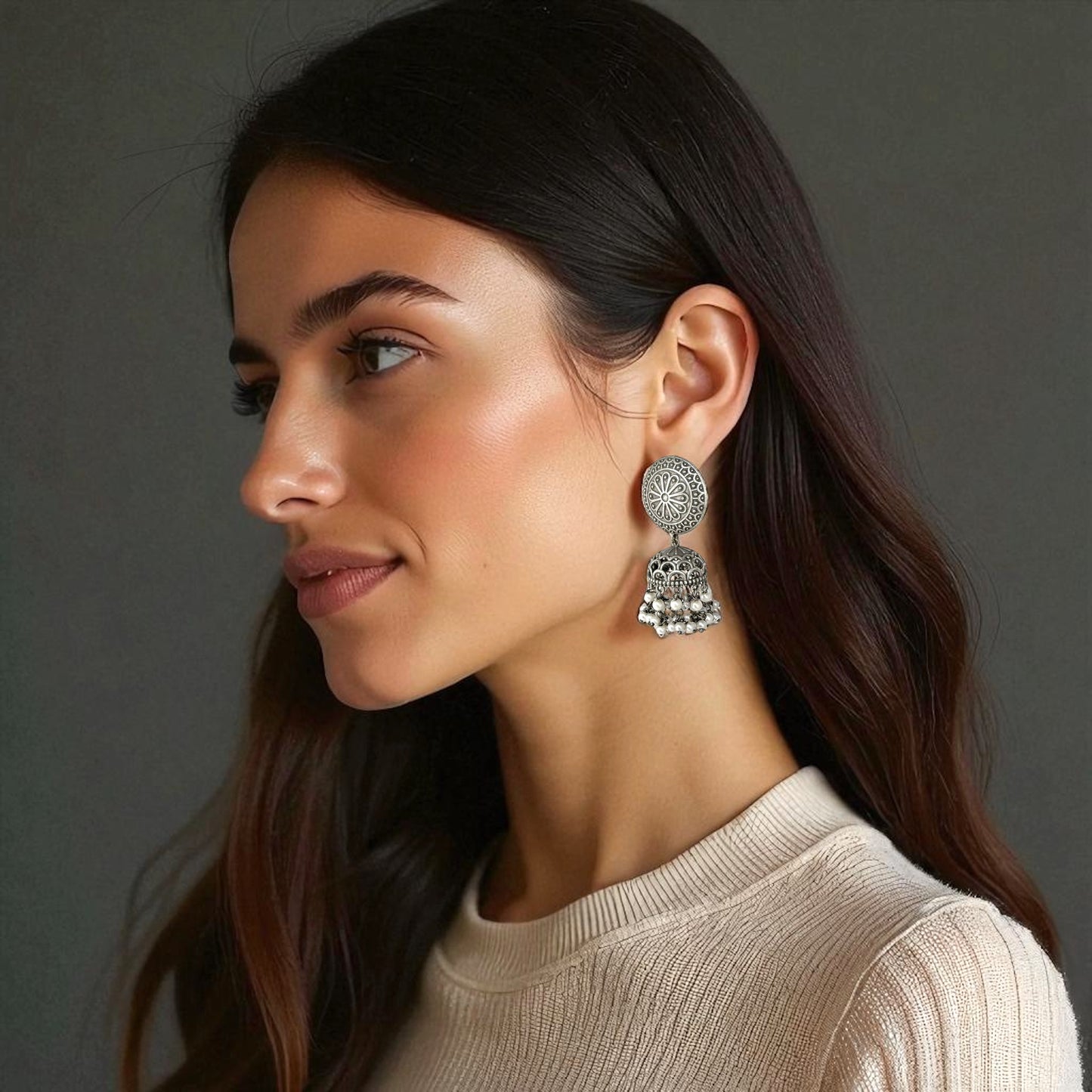 Mandira Jhumka Earring