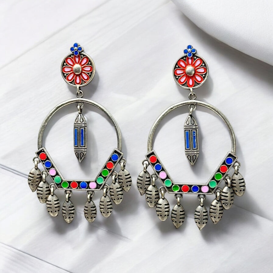 Yashvini Royal Dangler Earrings - MANKAA Default Title Earrings