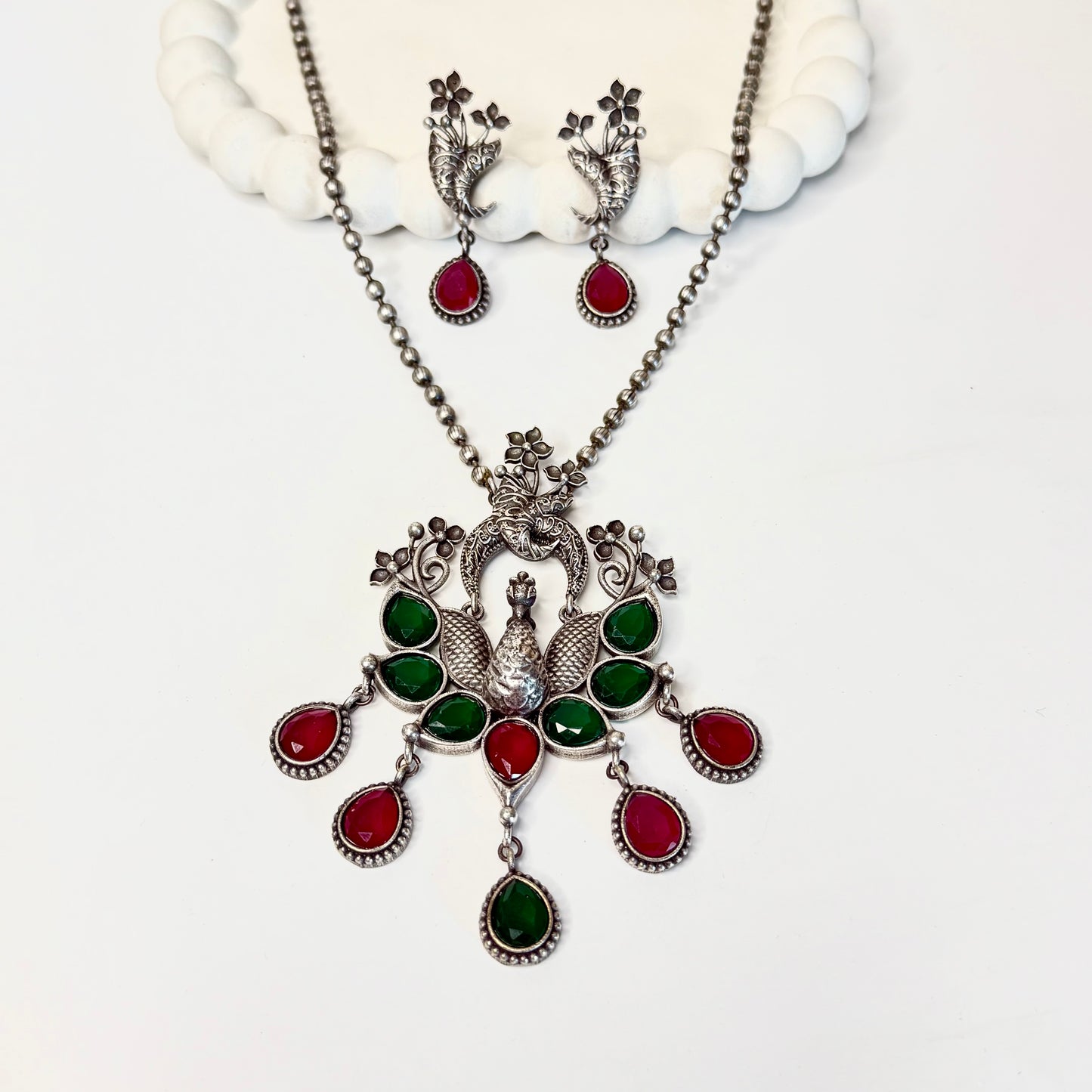 Padmavati Royal Necklace Set - MANKAA Necklace set