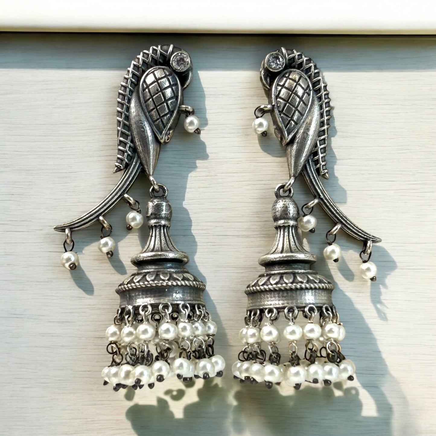 Kaushiki Jhumka Earring - MANKAA Default Title Earrings