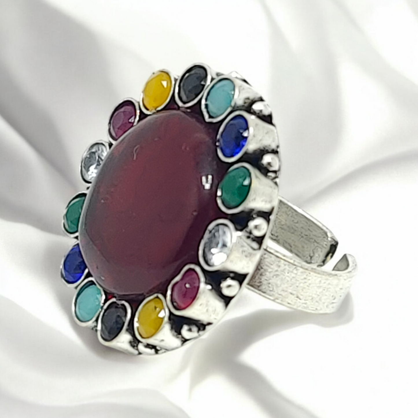 Aavantika Ring - MANKAA Ruby Rings