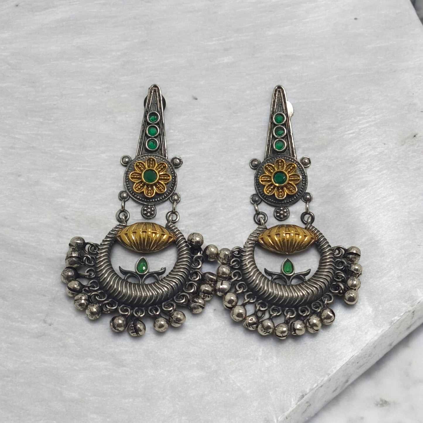 Swaranika Danglers - MANKAA Earrings