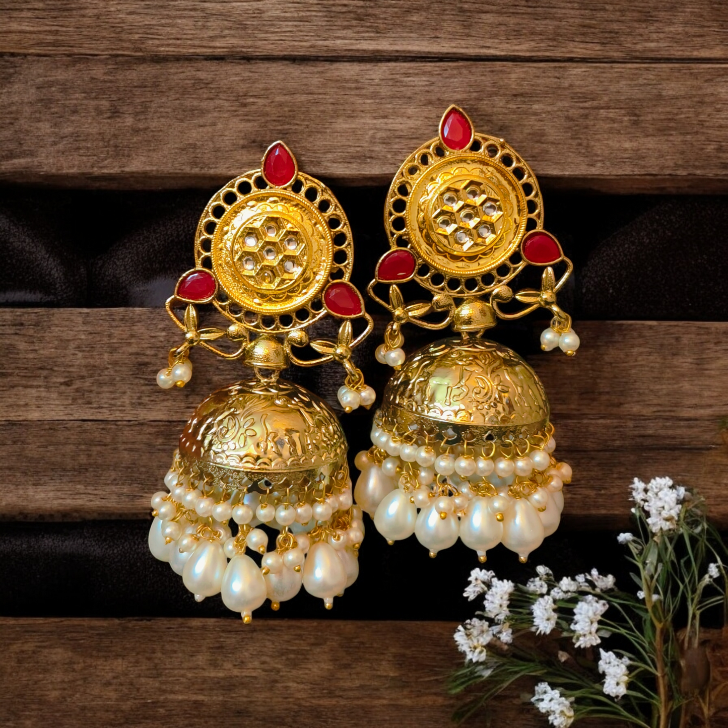 Arundhati Jhumka - MANKAA Earrings
