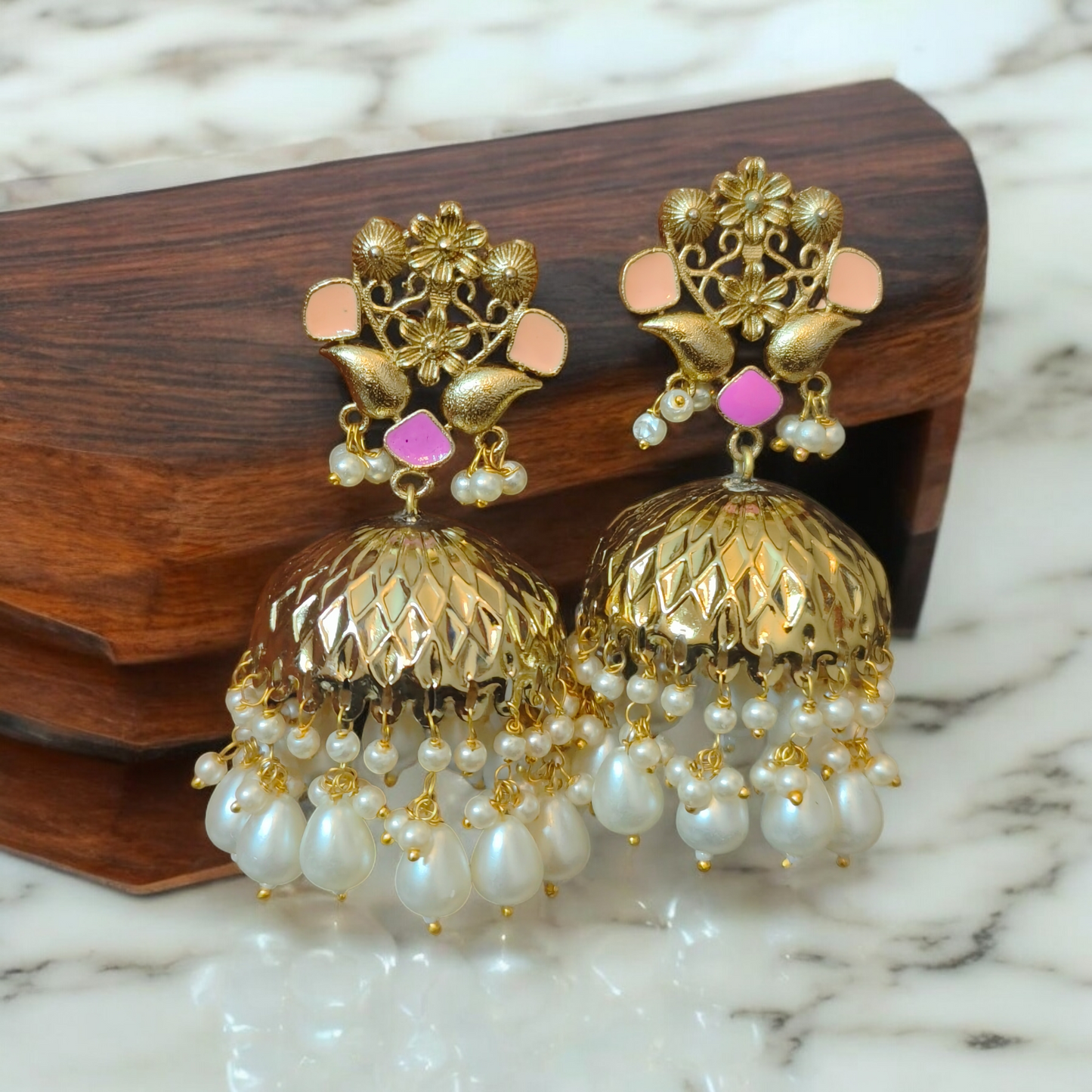 Archana Jhumka - MANKAA Earrings
