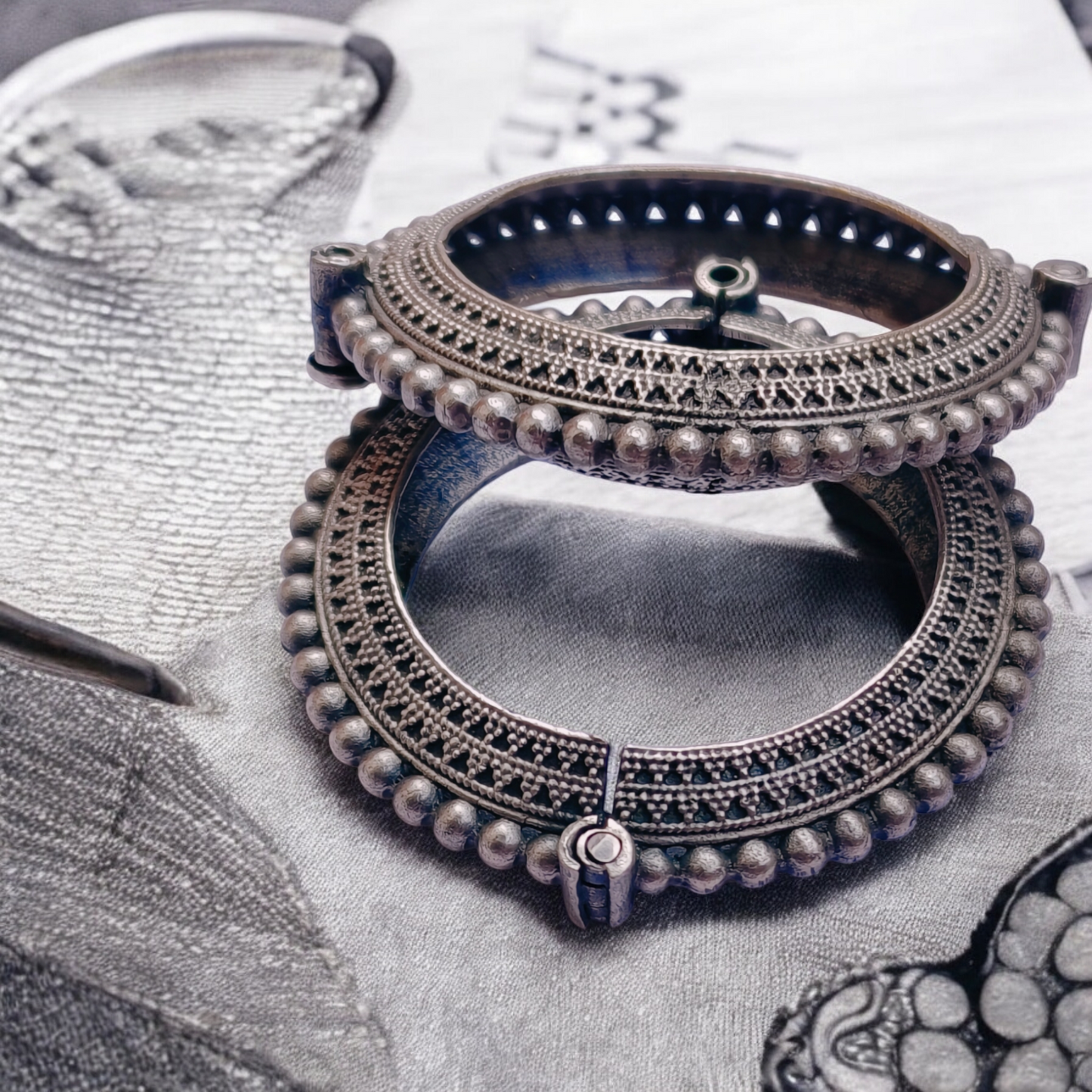 Pavati Bangles - MANKAA Pair (1+1) Bangles