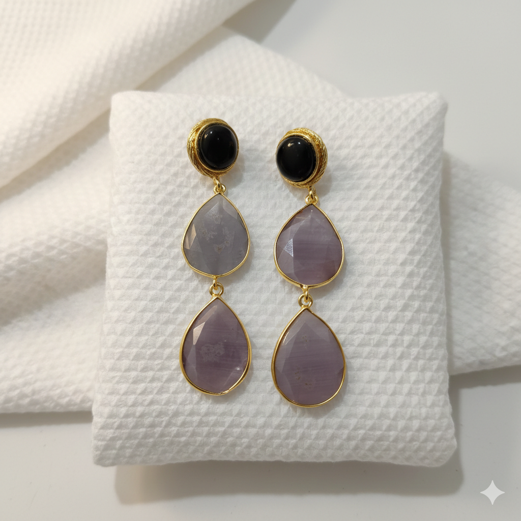 Medha Earrings - premium artificial earrings