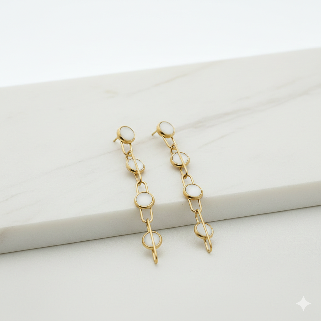 Ella Earrings - premium artificial earrings