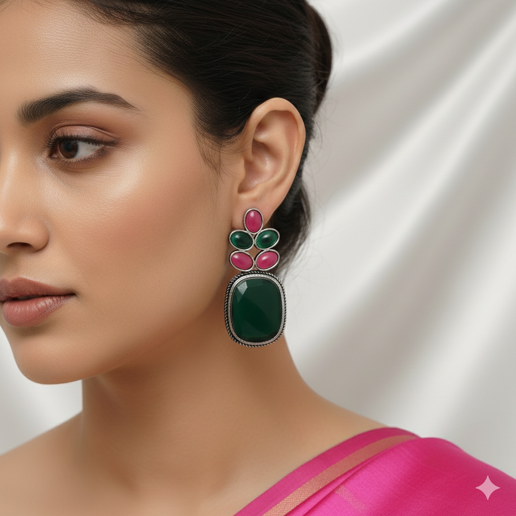 Aksara Earrings - premium artificial earrings