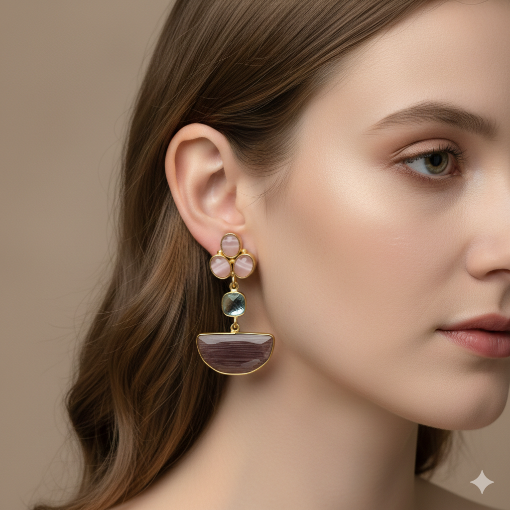 Reevana Earrings - premium artificial earrings