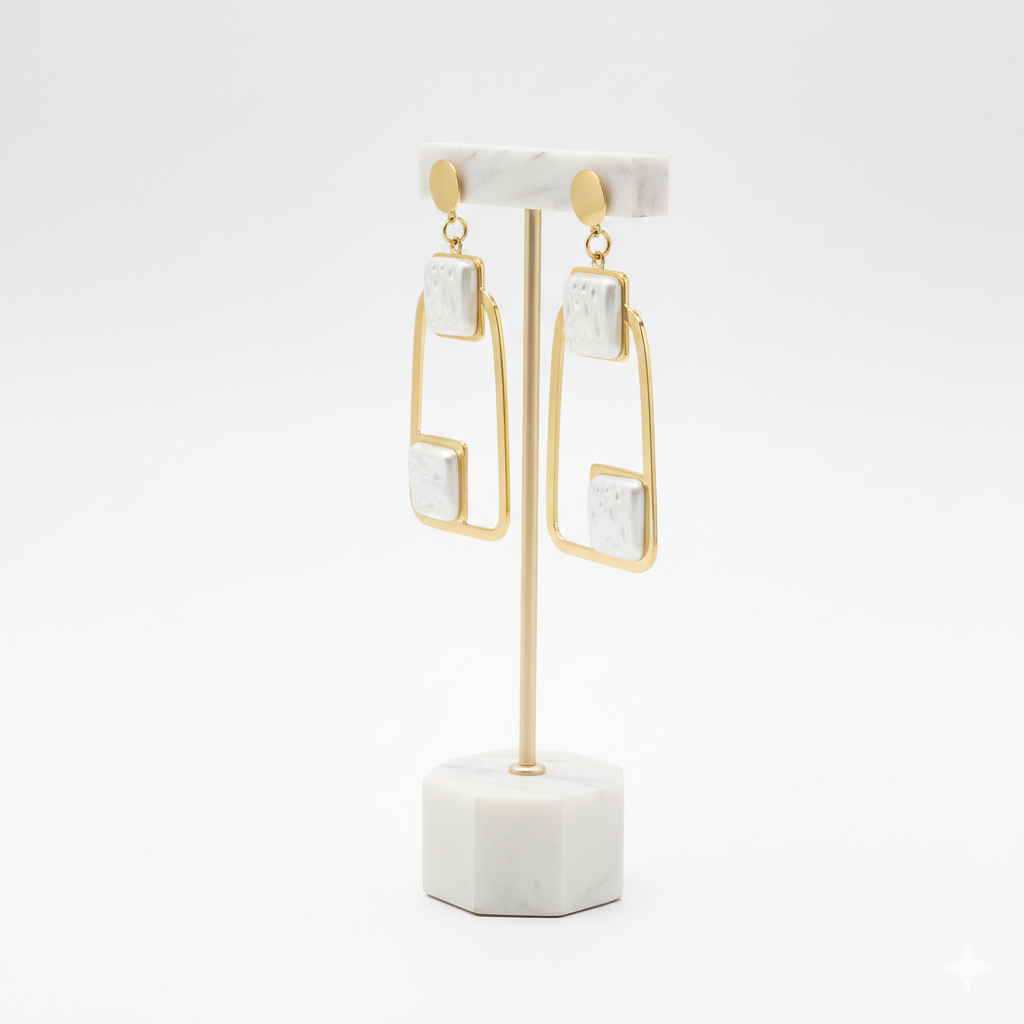 Licia Earrings - premium artificial earrings