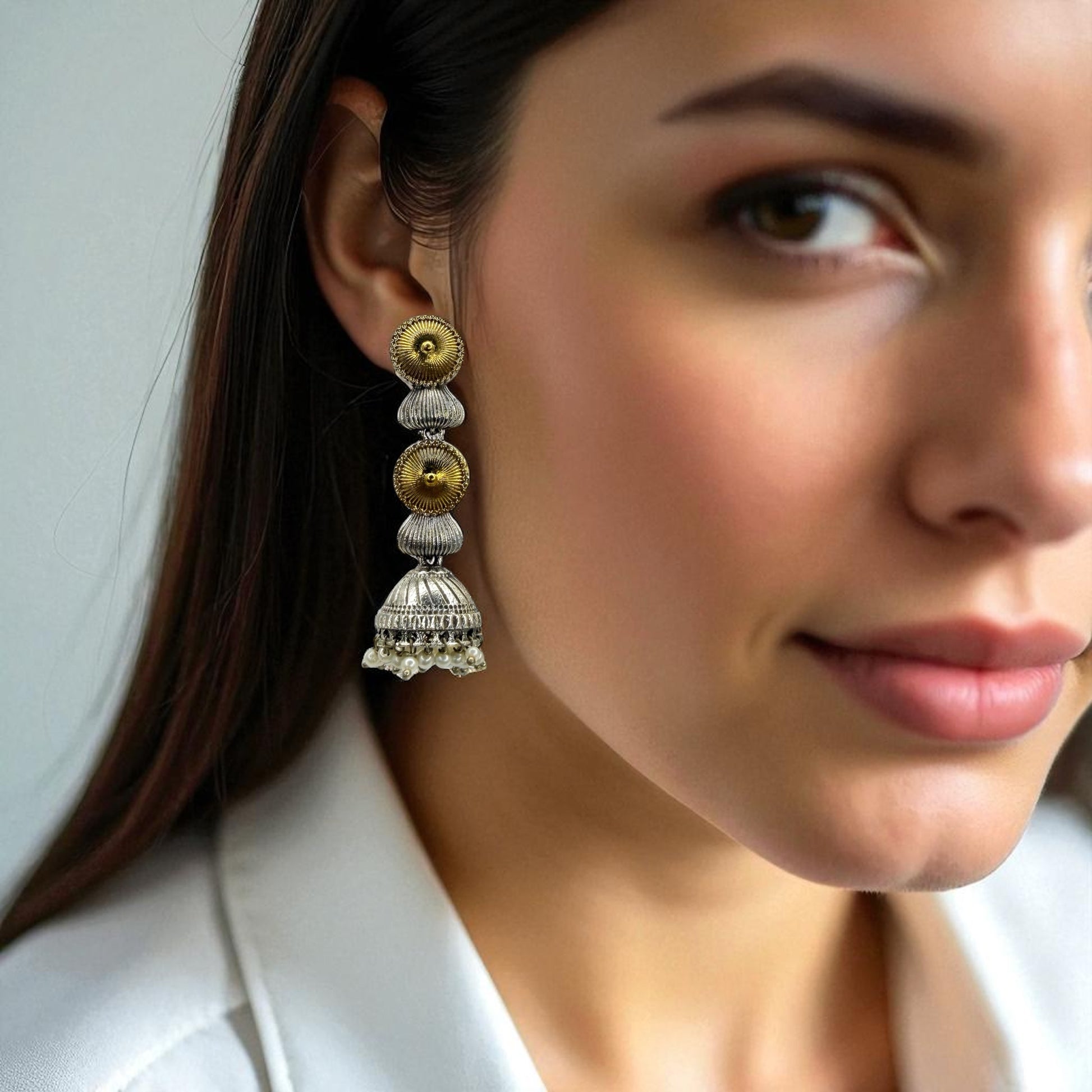 Kantrika Jhumka Earring - MANKAA Default Title Earrings