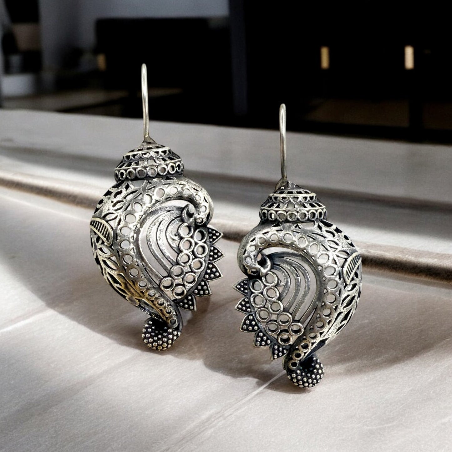 Shanvika Hook Earring - MANKAA Default Title Earrings