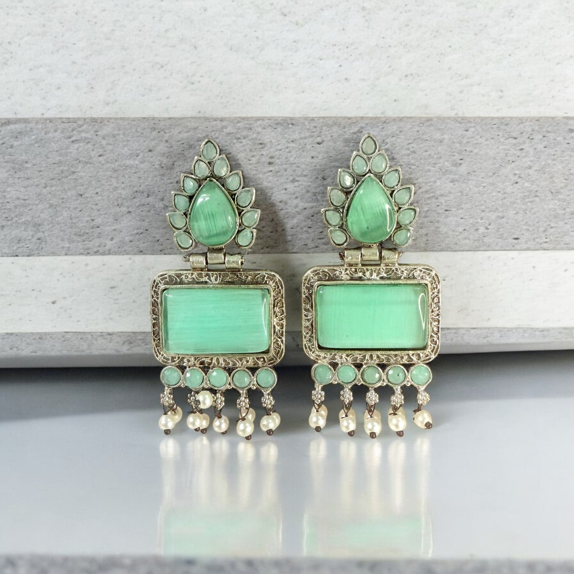 Chahana Danglers - MANKAA Earrings