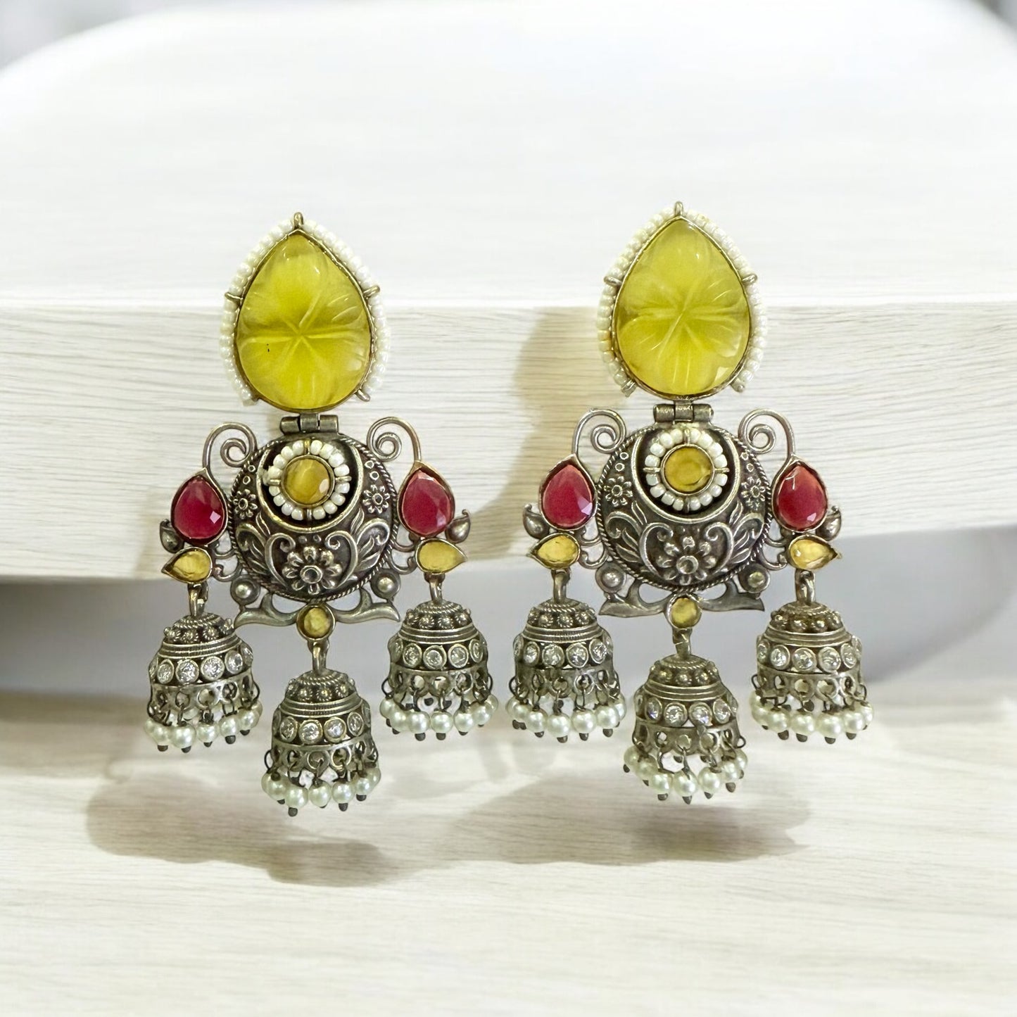 Aadishri Danglers - MANKAA Earrings