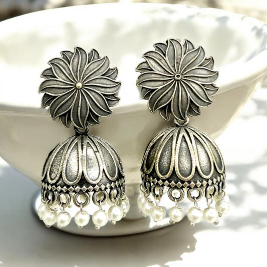 Suhira Jhumka Earring - MANKAA Default Title Earrings
