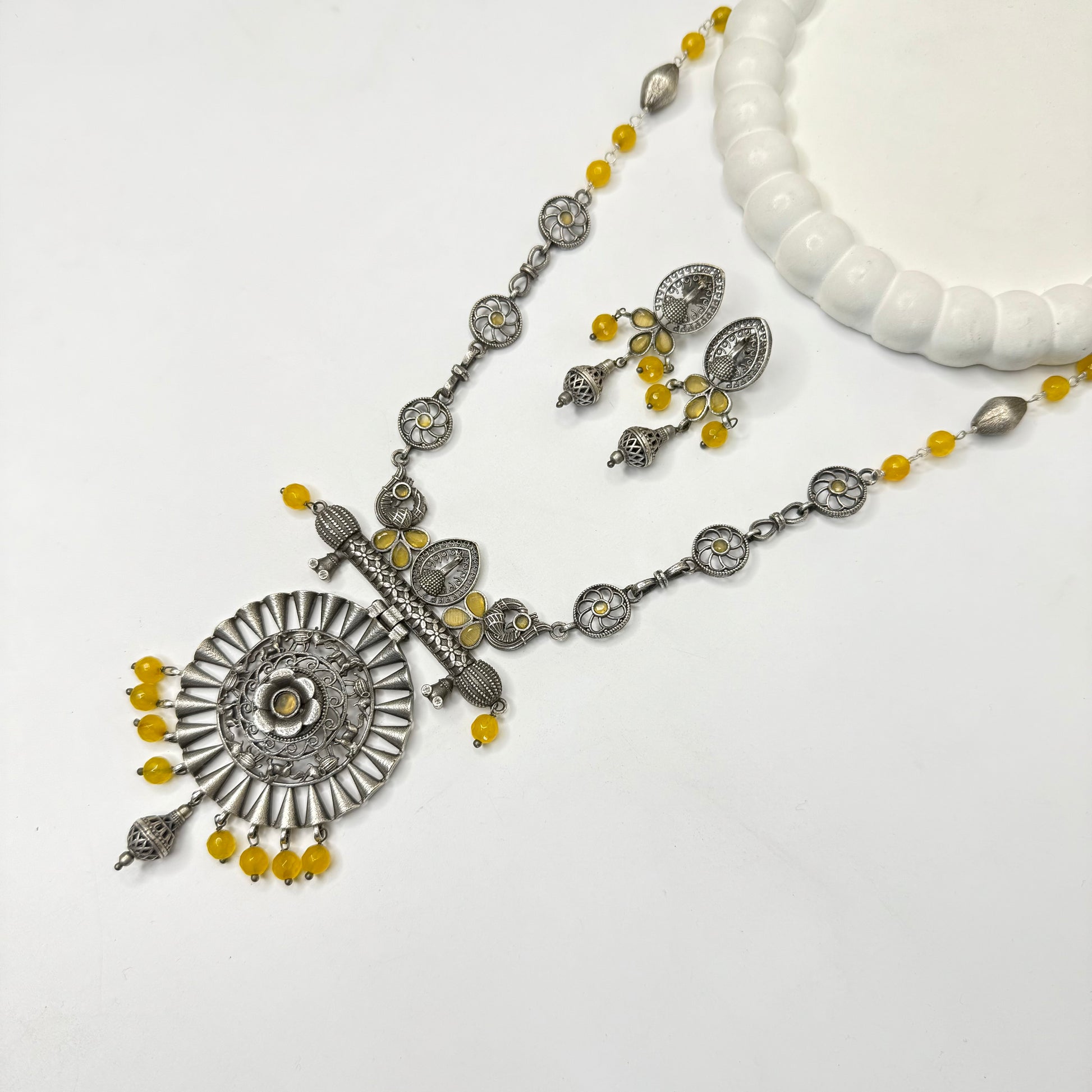 Suryakant Necklace Set - MANKAA Necklace set