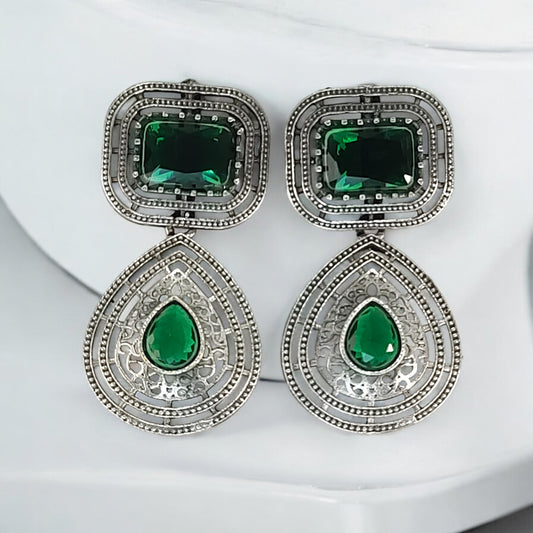 Jeevan Dangler - MANKAA Emerald Earring