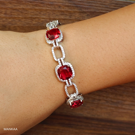 RubyLux Bracelet - MANKAA