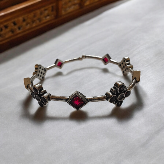 Veena Ruby Bracelet - MANKAA