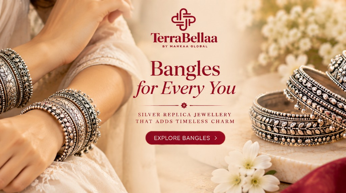 TerraBellaa premium bangles and bracelets collection