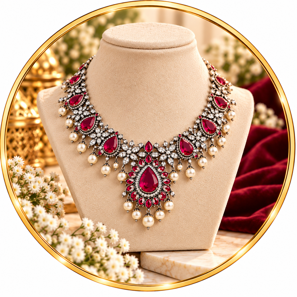 TerraBellaa artificial necklace collection
