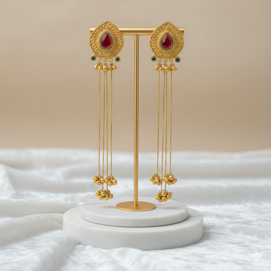 Abhima Kashmiri Earrings