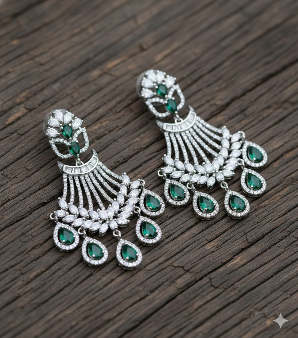 Prajakta Earrings - premium artificial earrings