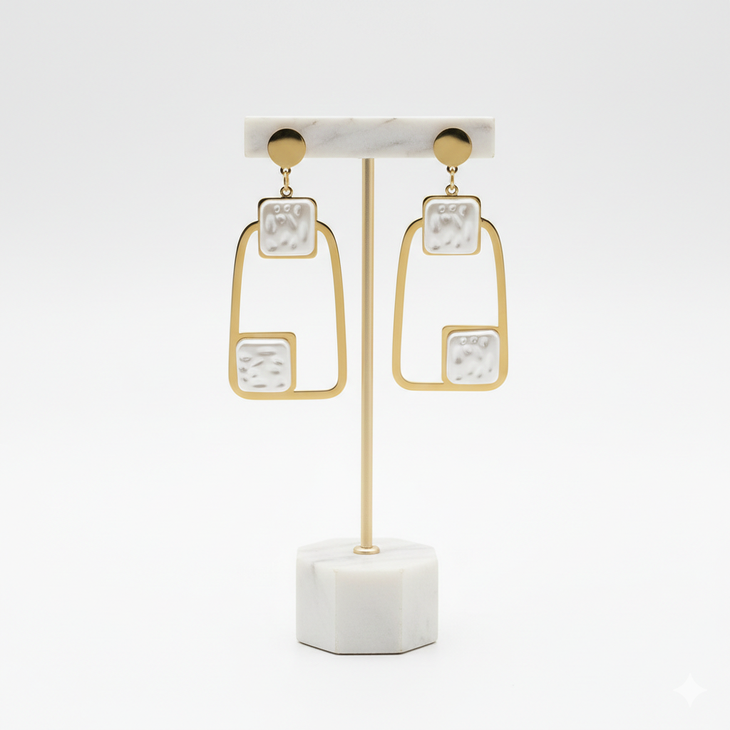 Licia Earrings - premium artificial earrings