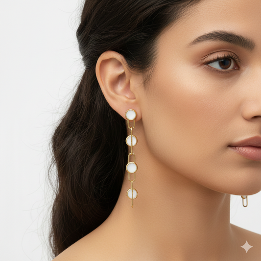 Ella Earrings - premium artificial earrings