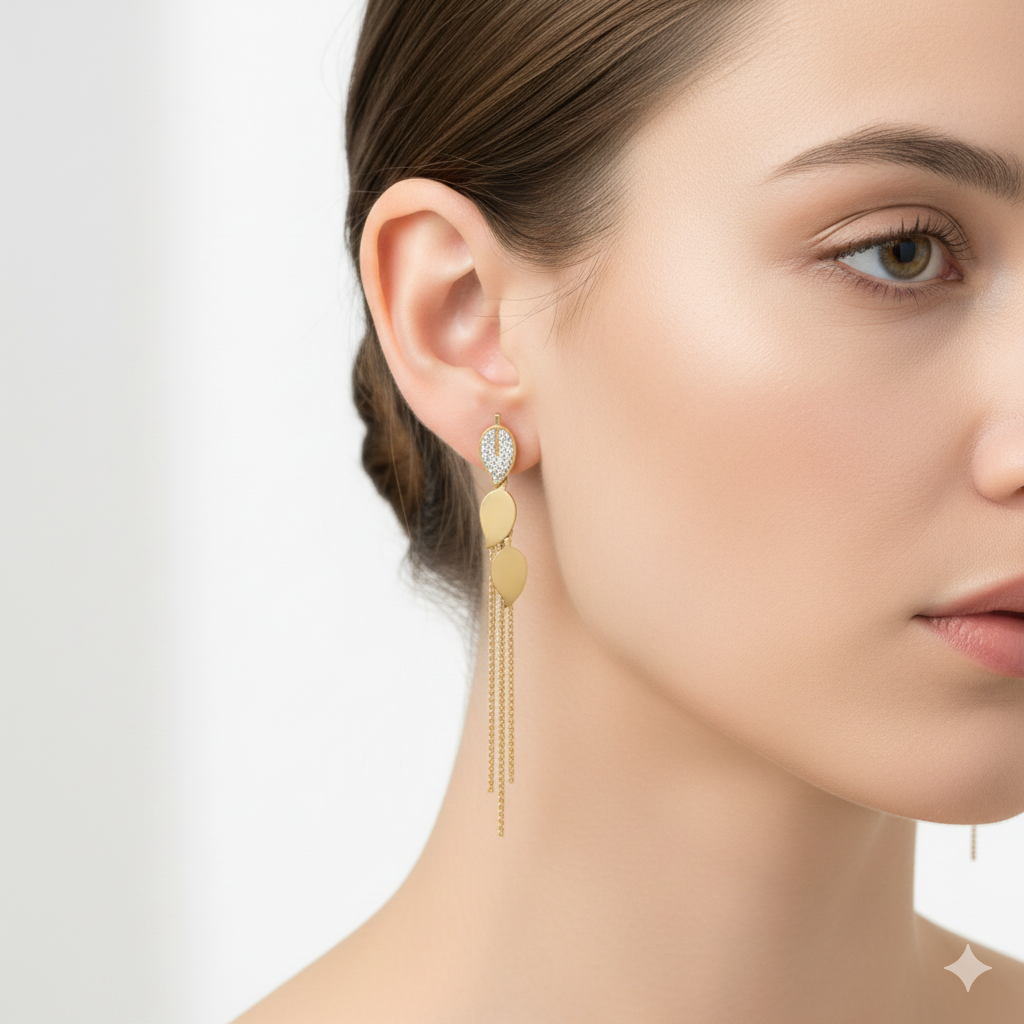 Hezal Earrings - premium artificial earrings