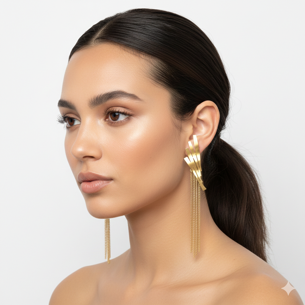 Harper Earrings - premium artificial earrings