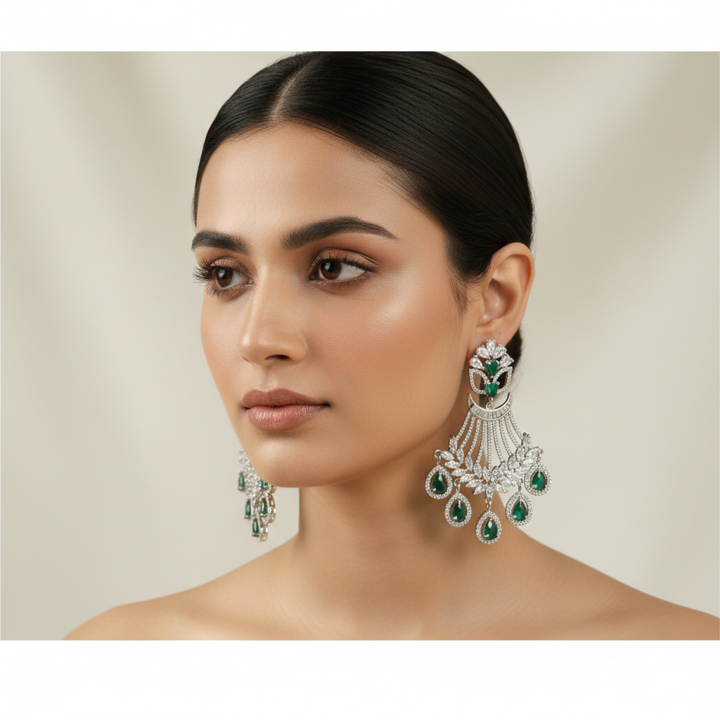 Prajakta Earrings - premium artificial earrings