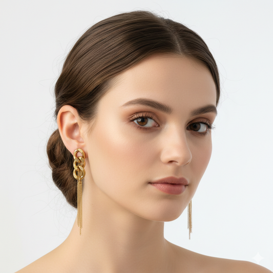 Elanor Earrings - premium artificial earrings