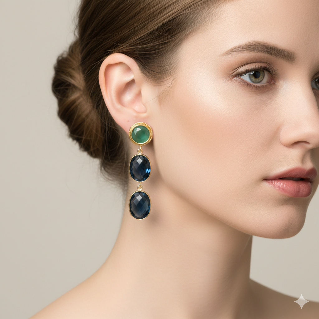 Noopur Earrings - premium artificial earrings