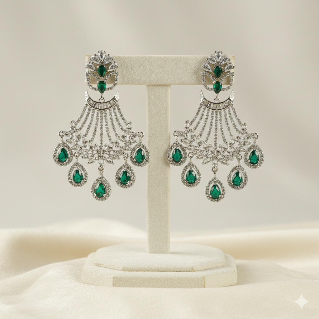 Prajakta Earrings - premium artificial earrings