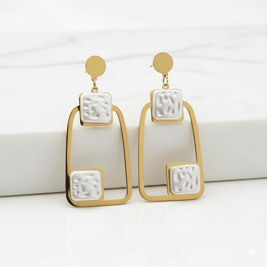 Licia Earrings - premium artificial earrings