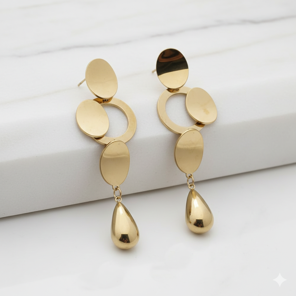 Ivana Earrings - premium artificial earrings