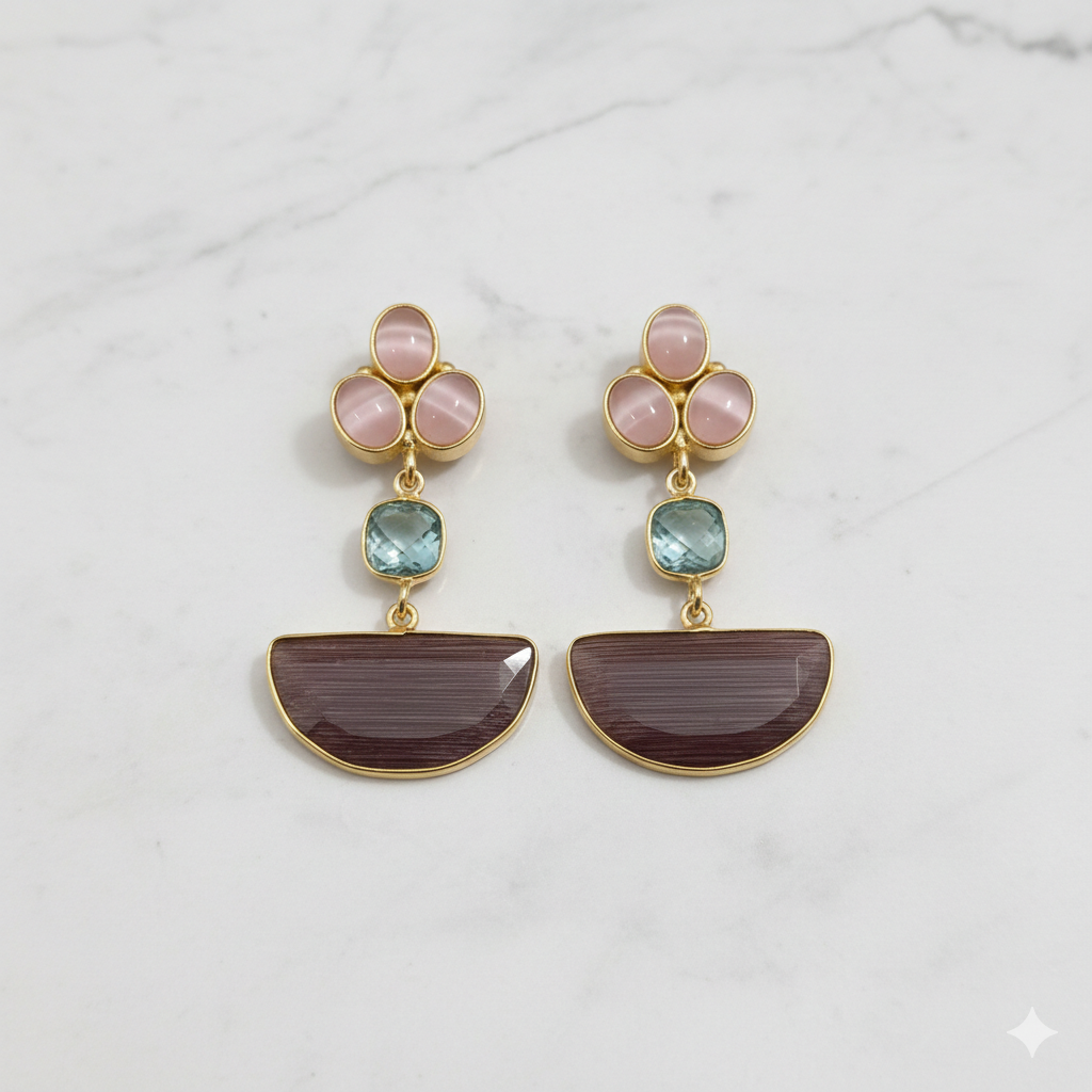 Reevana Earrings - premium artificial earrings