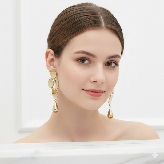 Ivana Earrings - premium artificial earrings