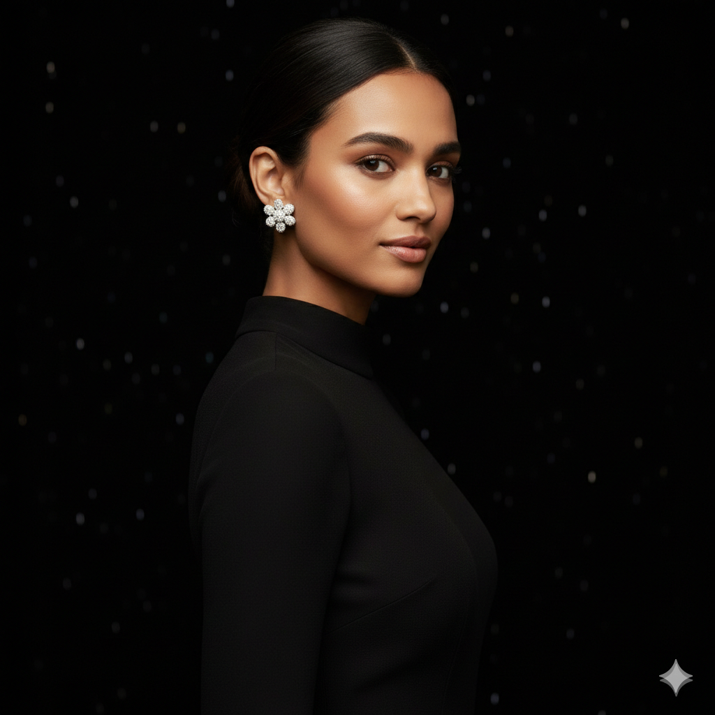 Lily Earrings - premium artificial earrings