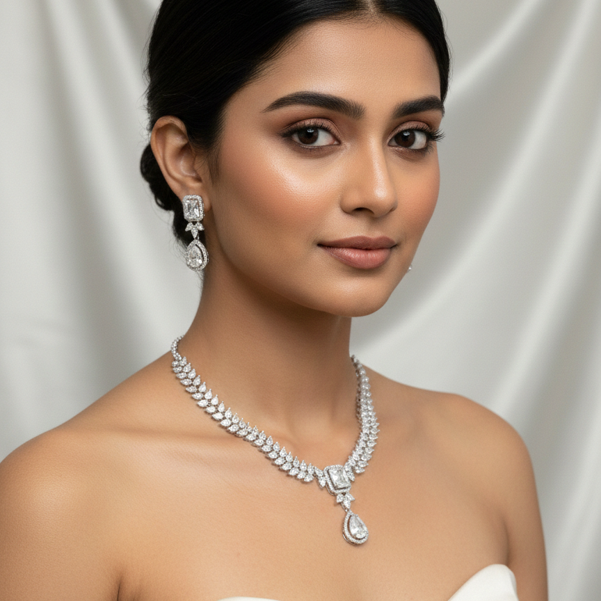 Morjim Necklace - premium artificial necklace
