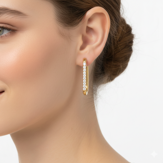 Nicola Earrings - premium artificial earrings