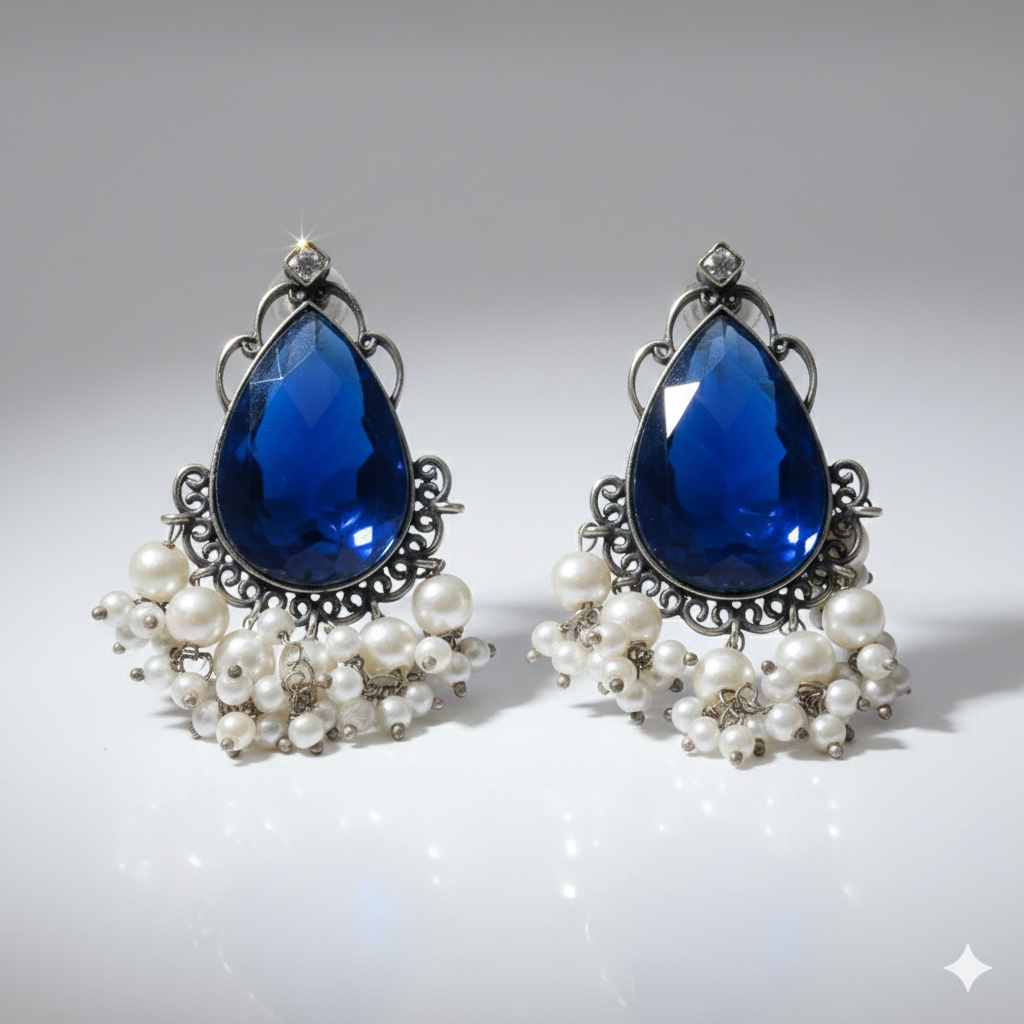 Jahnavi Earrings - premium artificial earrings