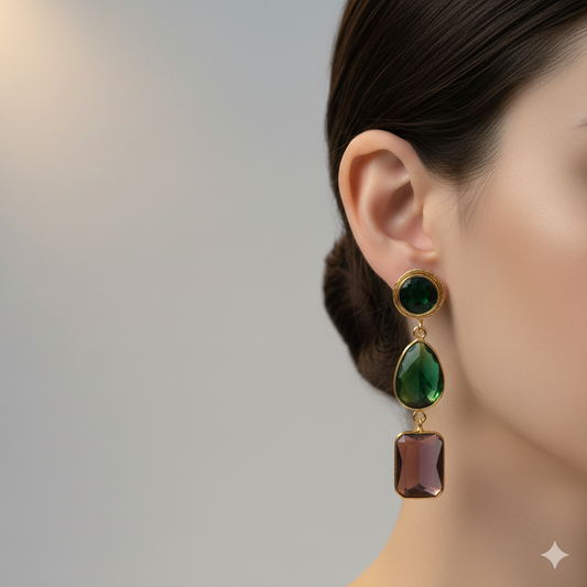 Kashvi Earrings - premium artificial earrings